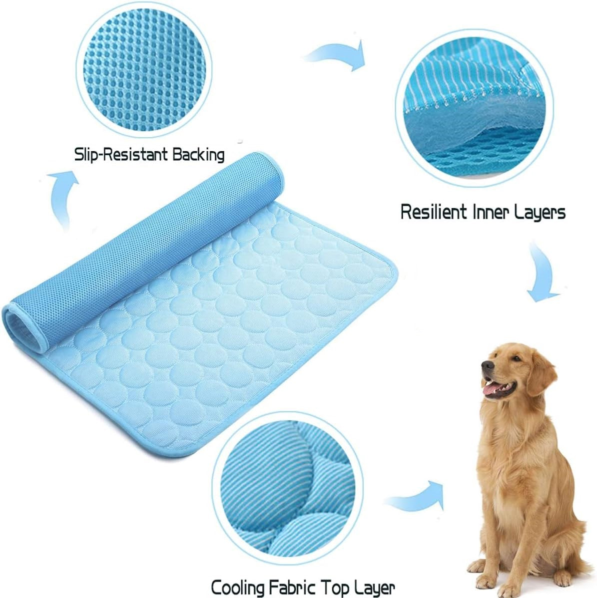 Coolio™ blue summer mat